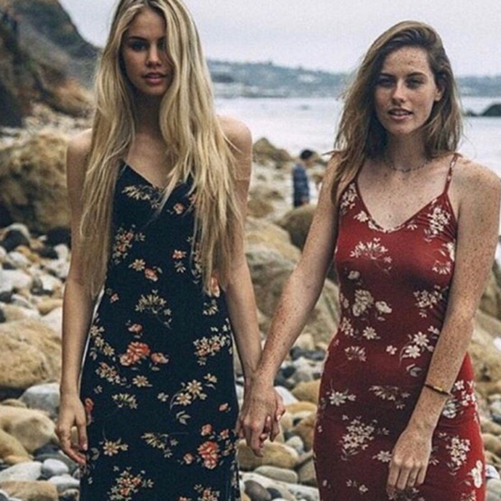 Brandy Melville Black Aliza Dress